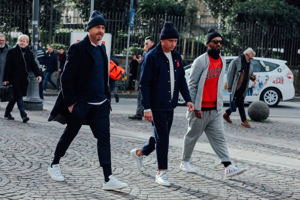 Men's fashion winter staples: high-top beanies