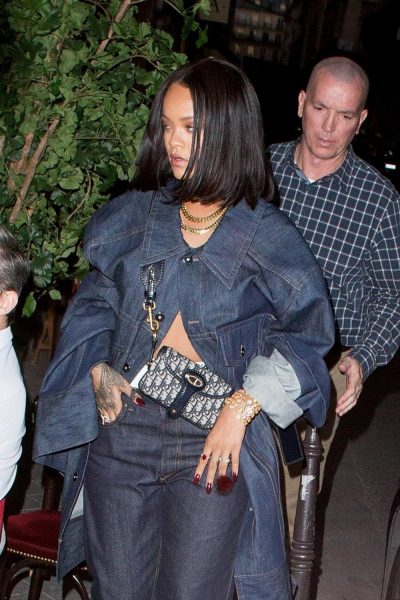 Rihanna Dior Oblique Canvas bag
