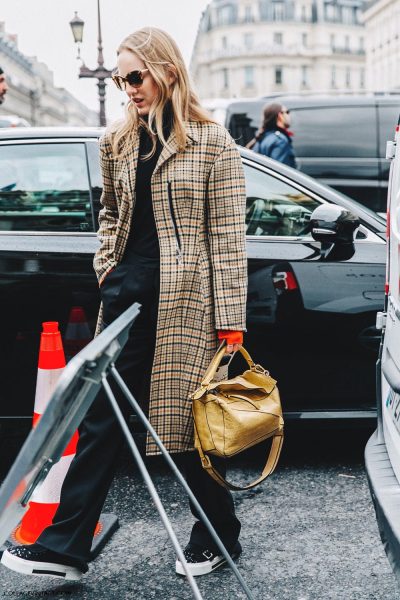 FW17 Trend Prince Of Wales Checkered Coat