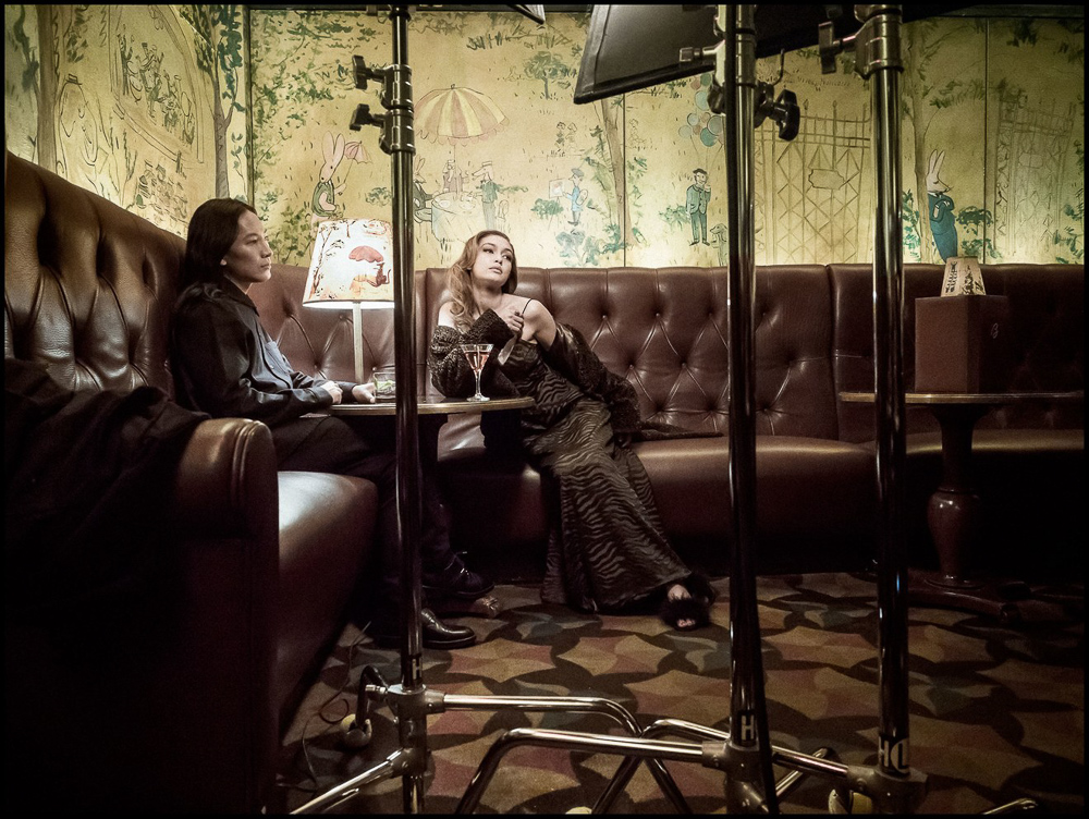 Alexander Wand and Gigi Hadid for the 2019 Pirelli Calendar