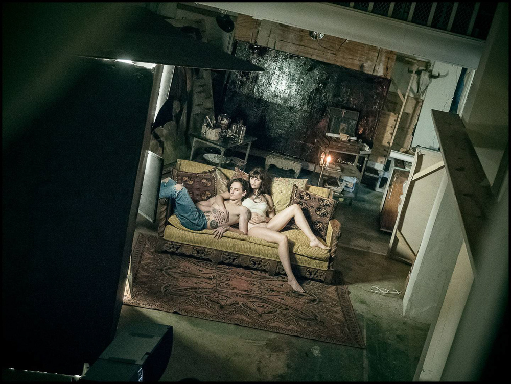 Laetitia Casta and Sergei Polunin for the 2019 Pirelli Calendar