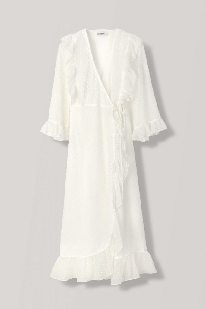 Ganni wrap dress