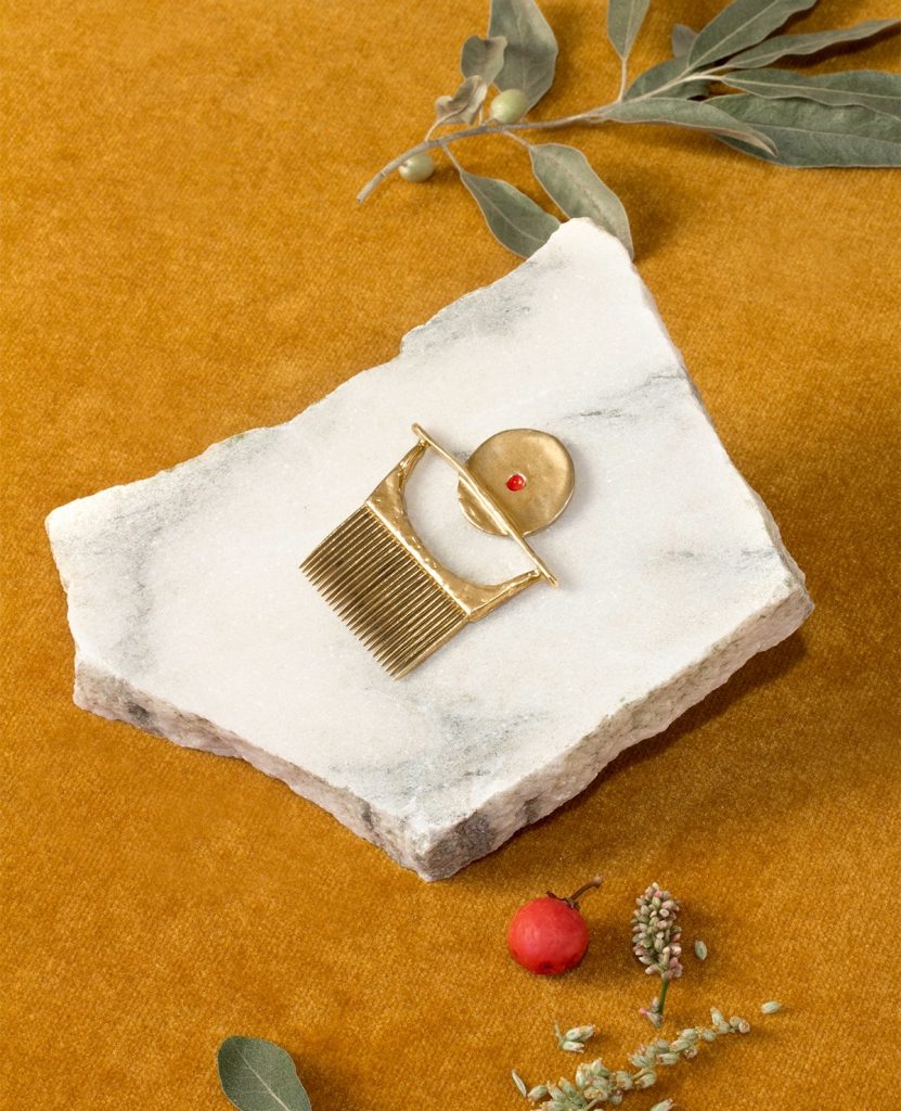 'Golden Sage' by Ora C: Unique Wearable Artworks from Canada