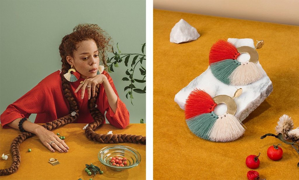 'Golden Sage' by Ora C: Unique Wearable Artworks from Canada