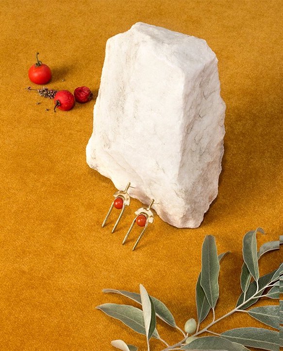 'Golden Sage' by Ora C: Unique Wearable Artworks from Canada