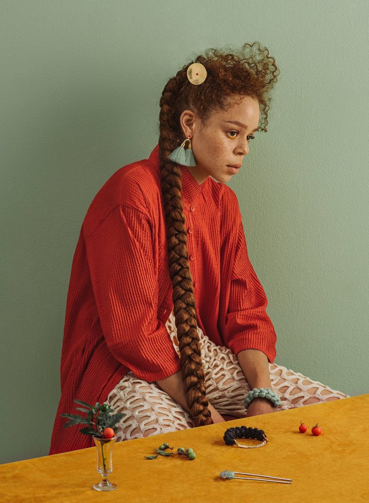 'Golden Sage' by Ora C: Unique Wearable Artworks from Canada