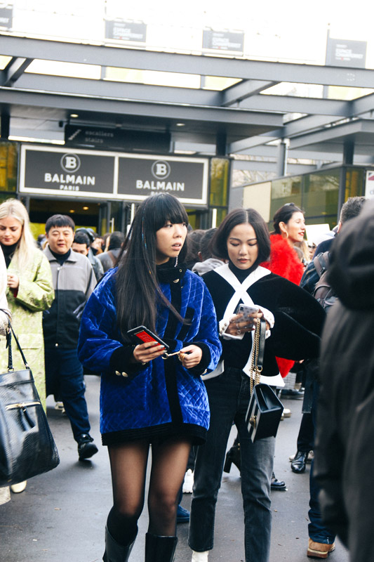 Street Style Looks from Paris Fashion Week fw19 Ready-To-Wear