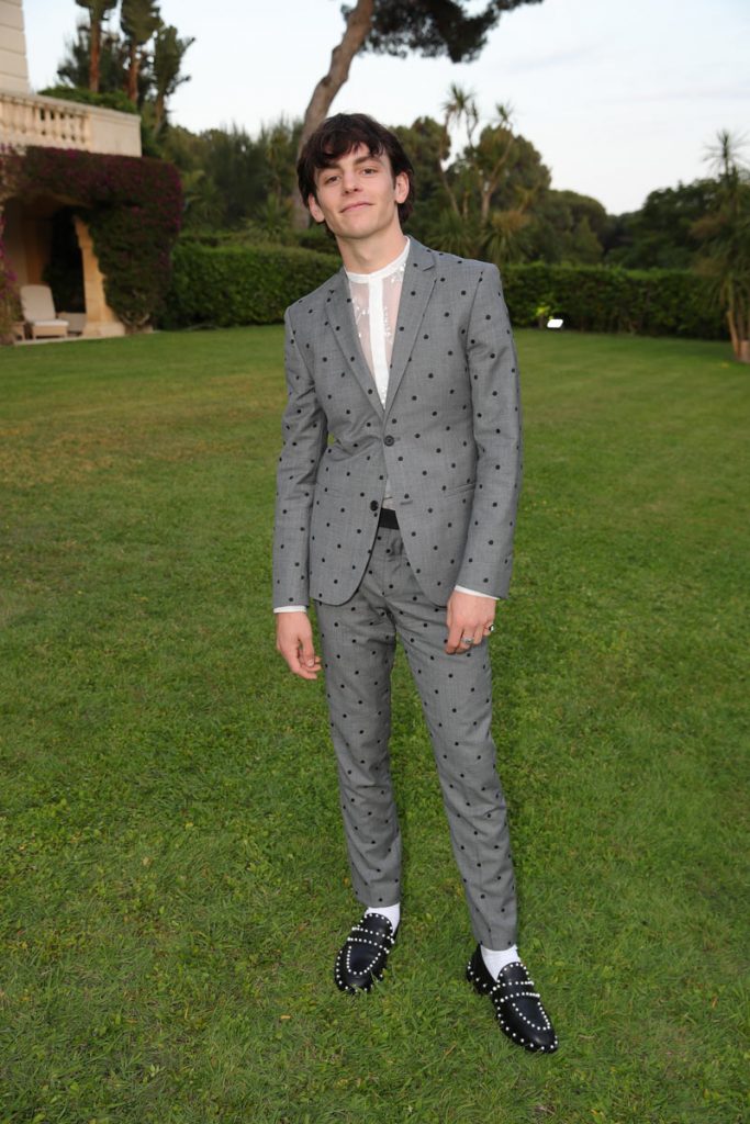 Ross Lynch in H&M x Giambattista Valli at the AmFar gala in Cannes