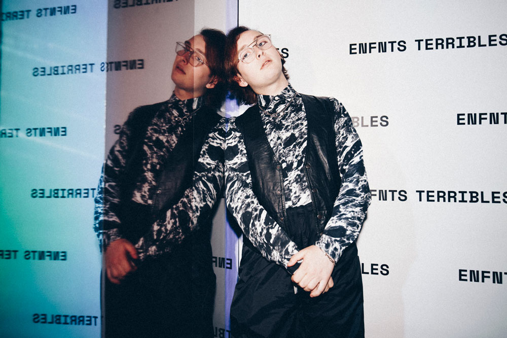 Maxim Meyer-Horn at the Enfnts Terribles party