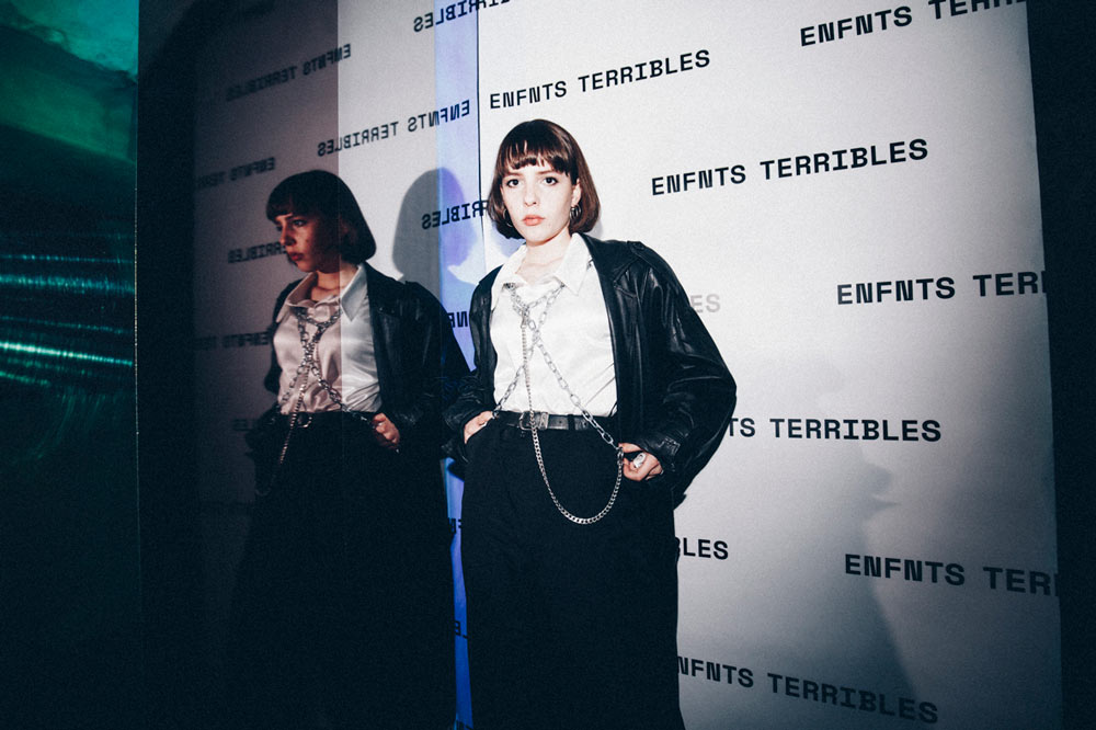 Amber Oris at the Enfnts Terribles party