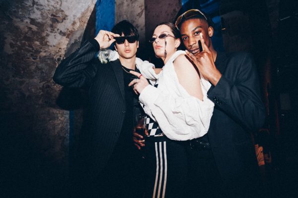 Parel Coone, Millow Lapirale at the Enfnts Terribles party