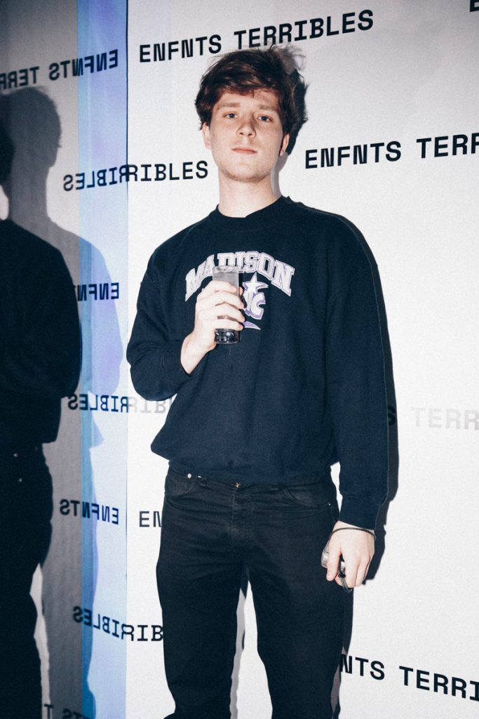 Thor Salden at the Enfnts Terribles party