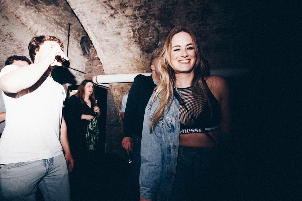 Rosanne De Boer at the Enfnts Terribles party