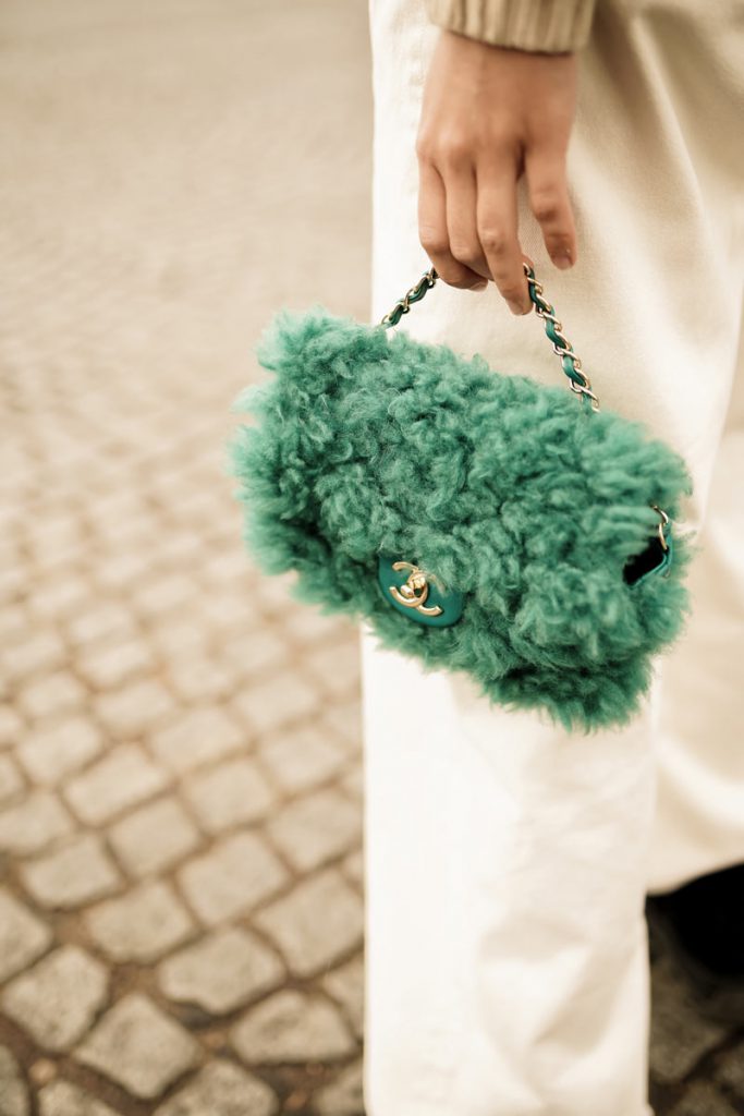 A Chanel Bag | Street Style Looks from Paris Fashion Week SS20 Part 7 by Ludovic Pieterson