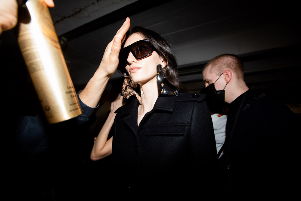Backstage Courrèges FW2022 Paris Fashion Week