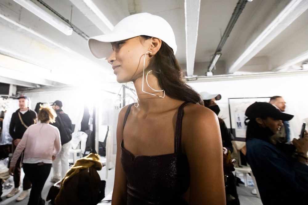 Backstage Courrèges FW2022 Paris Fashion Week