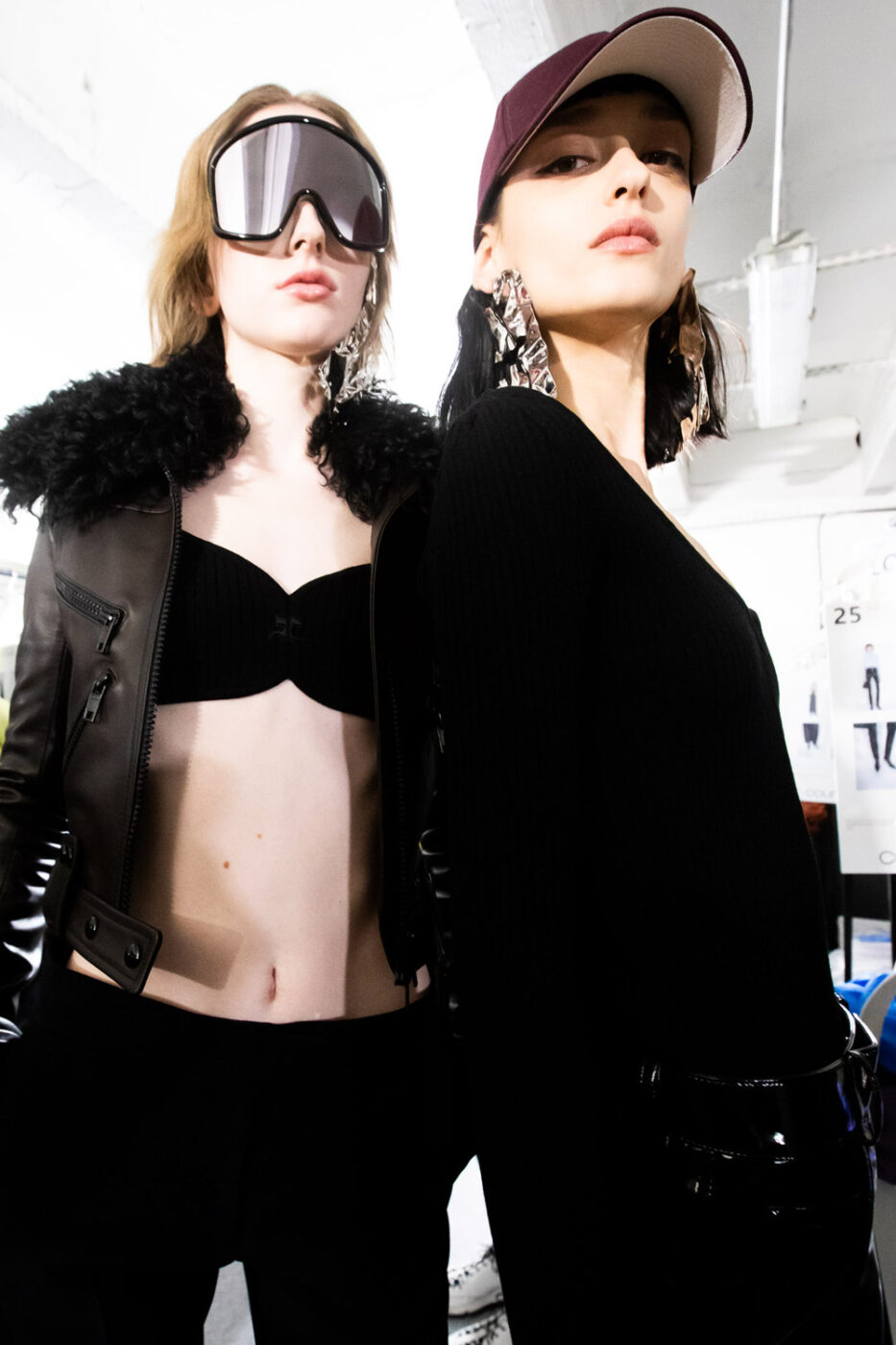 Backstage Courrèges FW2022 Paris Fashion Week