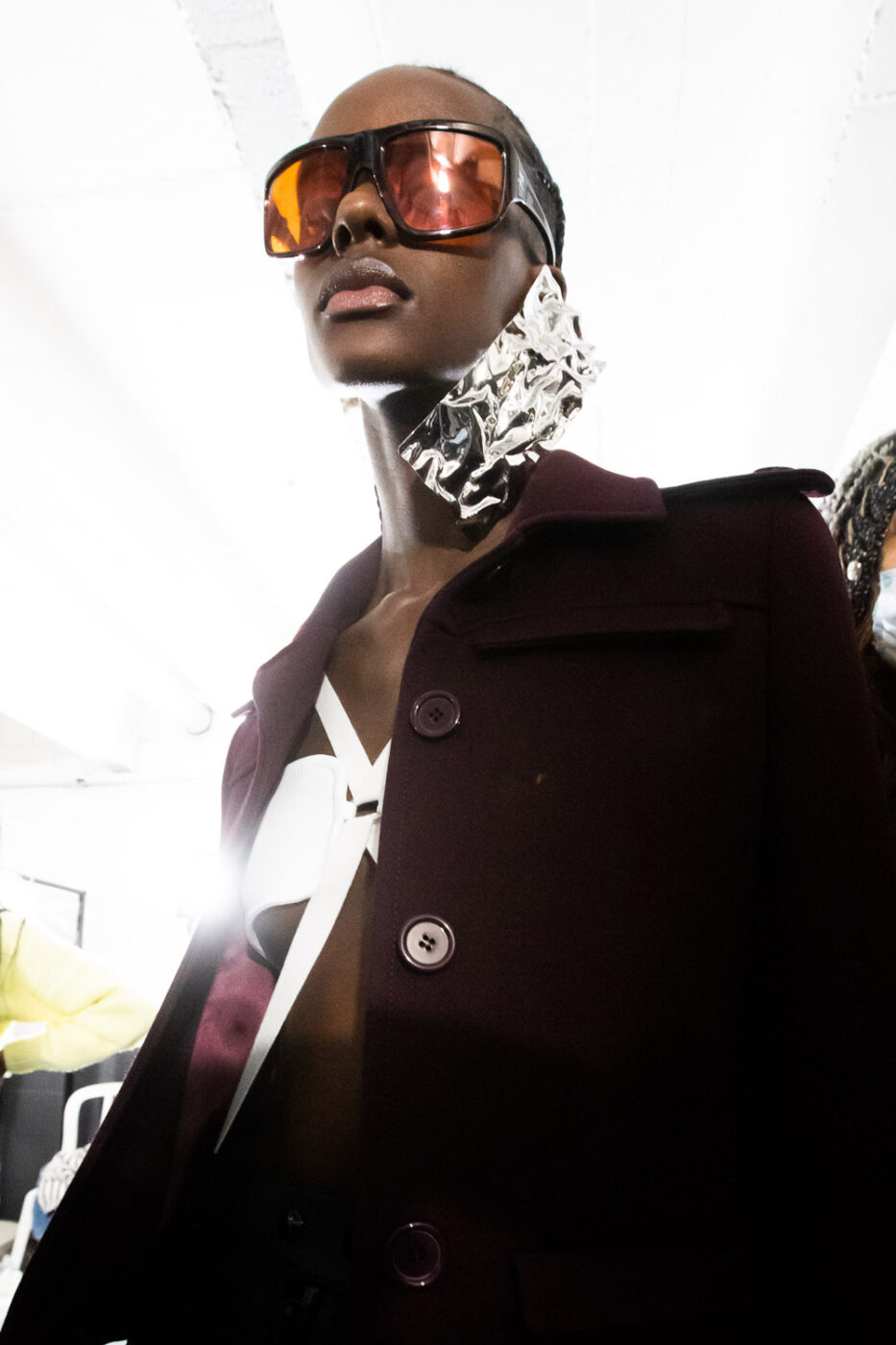 Backstage Courrèges FW2022 Paris Fashion Week