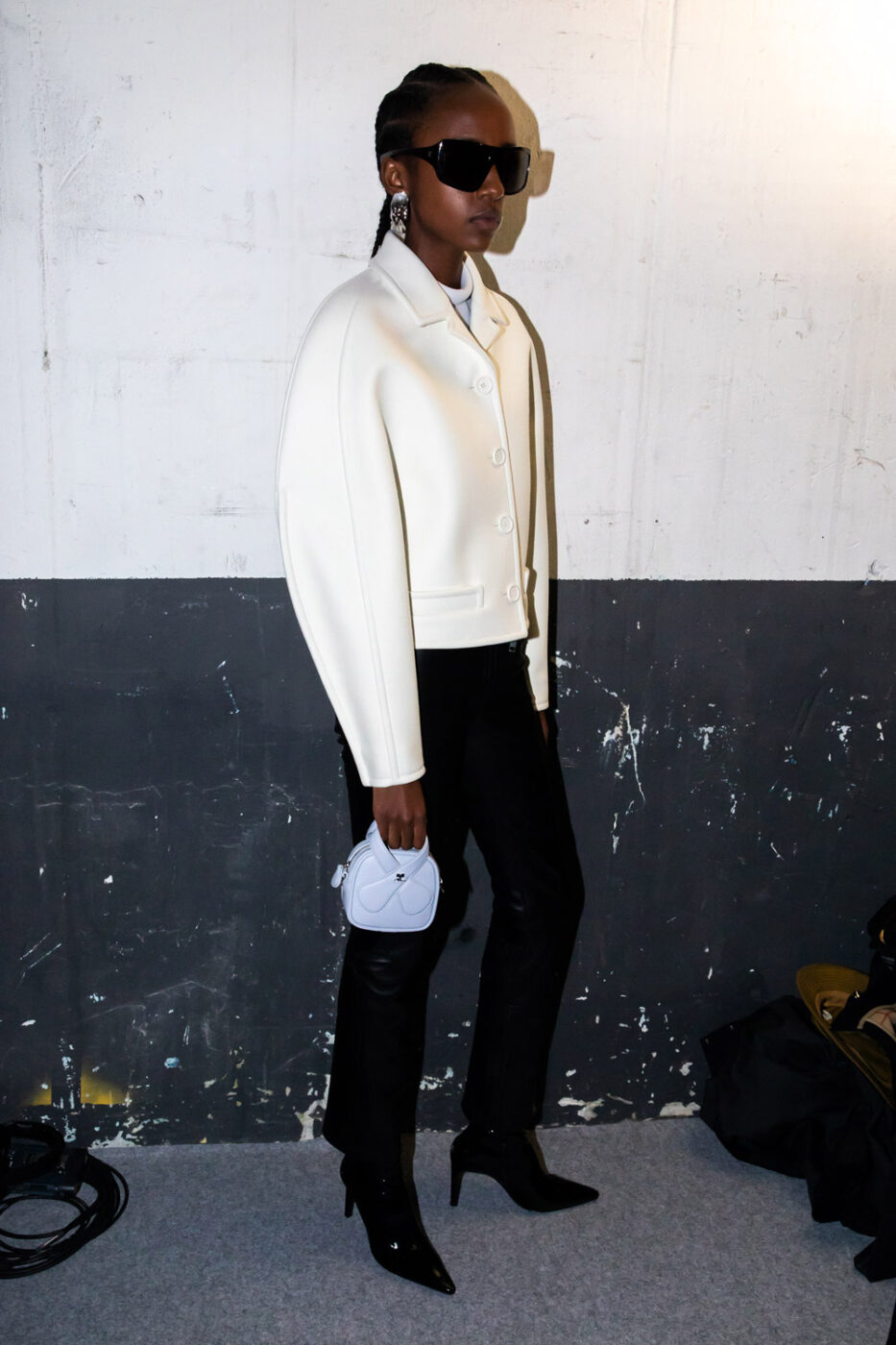 Backstage Courrèges FW2022 Paris Fashion Week