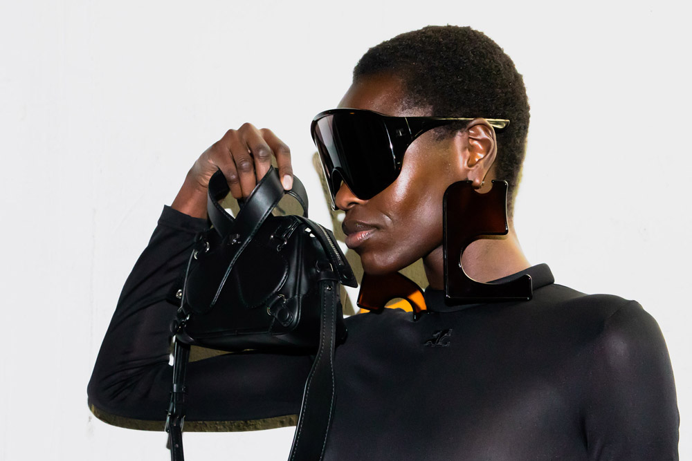 Backstage Courrèges FW2022 Paris Fashion Week